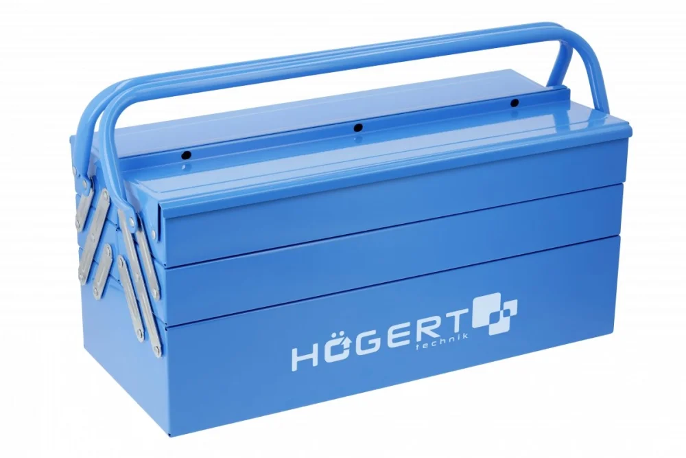 Metal Alet Qutusu - Hogert 5 Bolme - 45 &times; 20,5 &times; 20 sm HT7G077