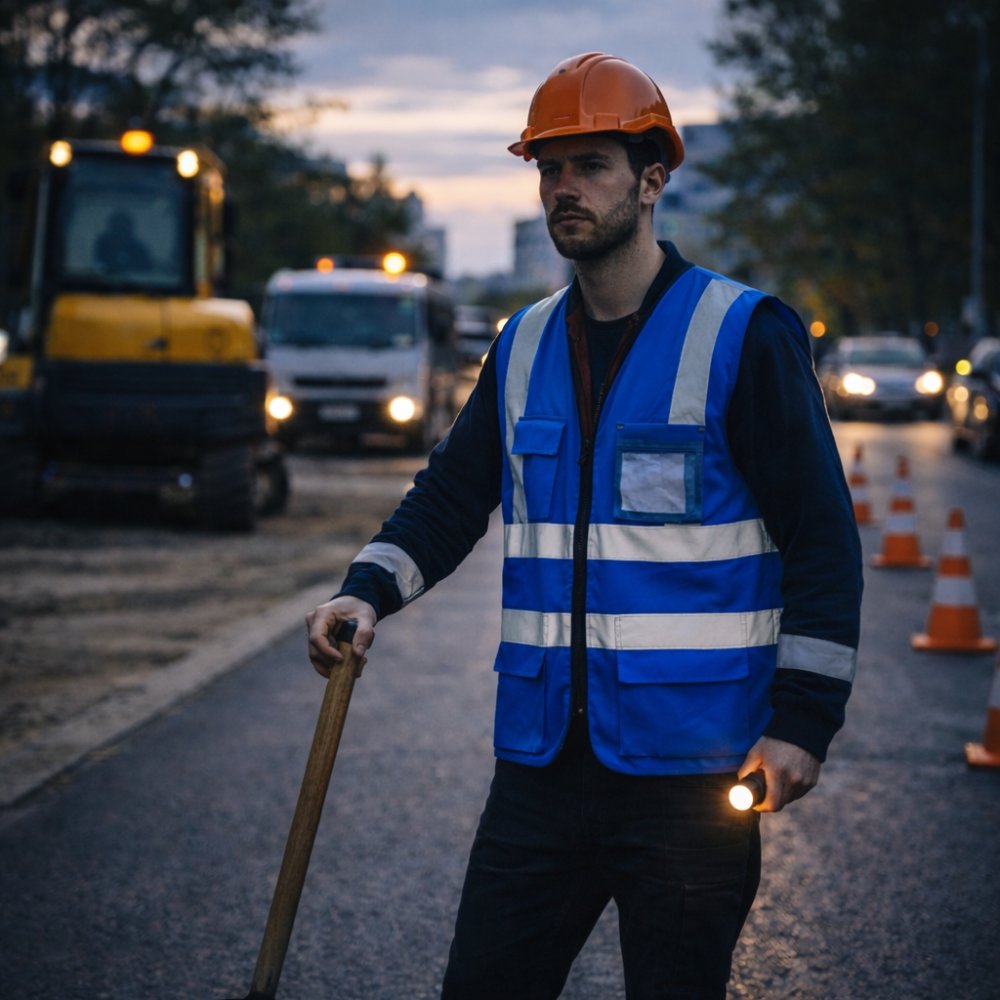 Siqnal Jilet HI-Viz VAULTEX 401-5 - Goy